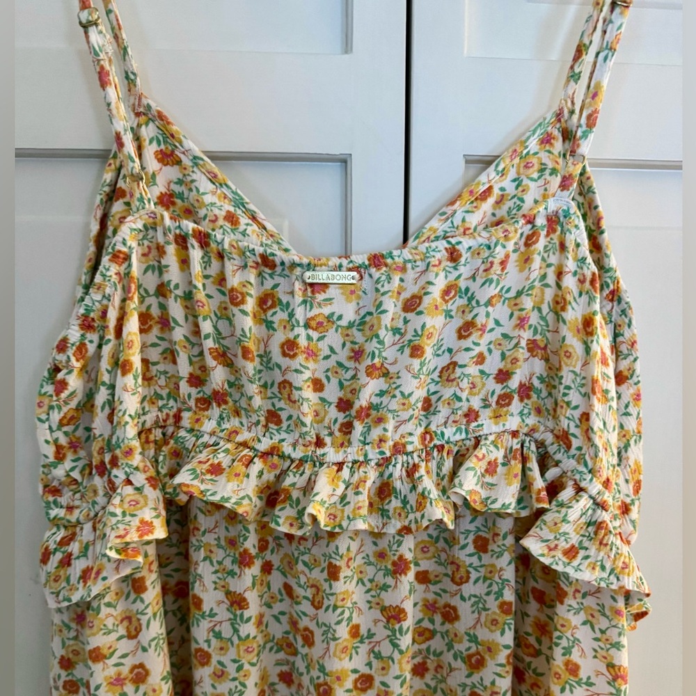 Billabong Floral Midi Dress - Size XL - Picture 4 of 4